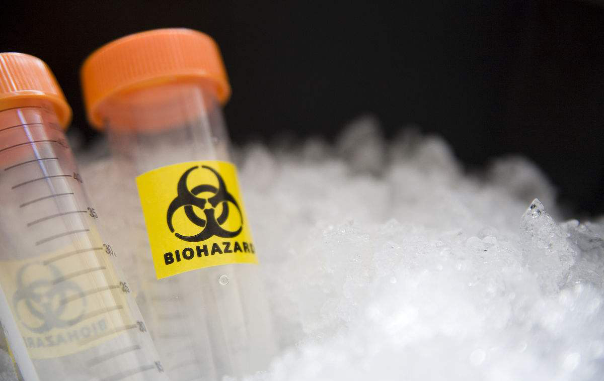 实验室降温-雪花制冰机效果